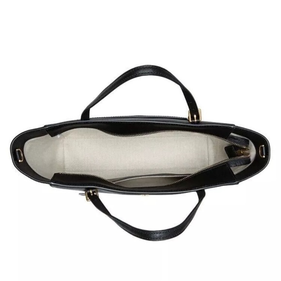 Tory Burch Emerson Tote Zip Leather Bag - Picture 3 of 8